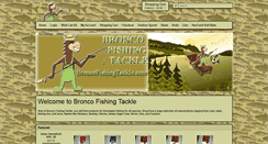 Desktop Screenshot of broncofishingtackle.com